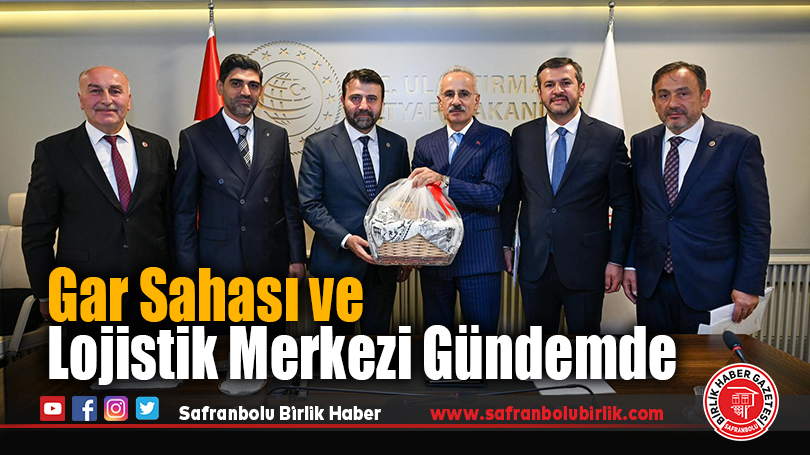 AK Parti Karabük Heyeti Ankara’da Ulaşım Yatırımlarını Görüştü