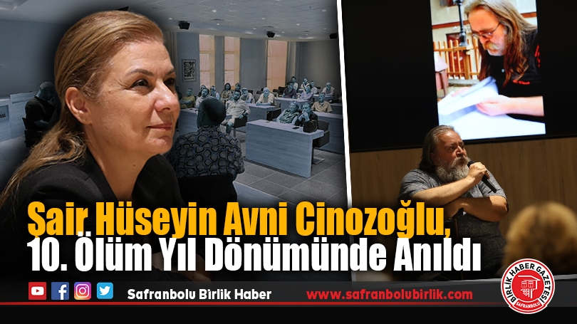 Safranbolu’da Hüseyin Avni Cinozoğlu, vefatının 10. yılında anıldı