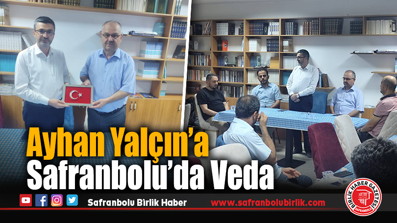 Safranbolu Müftülüğünde Veda Programı Düzenlendi