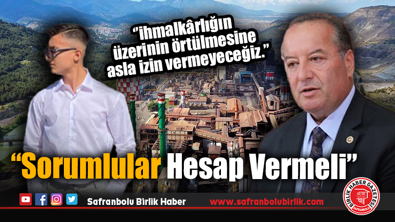 Cevdet Akay’dan KARDEMİR’deki İş Kazasına Tepki: “Sorumlular Hesap Vermeli”