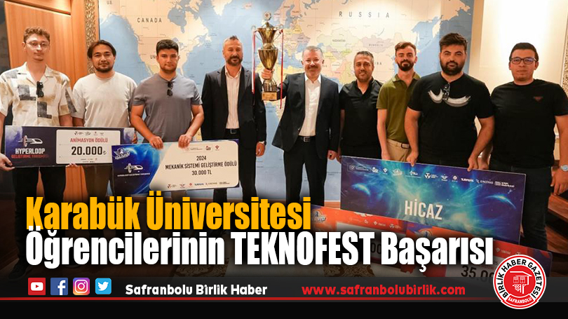 Karabük Üniversitesi Hicaz Hyperloop Takımı’ndan TEKNOFEST 2025’te Çifte Başarı