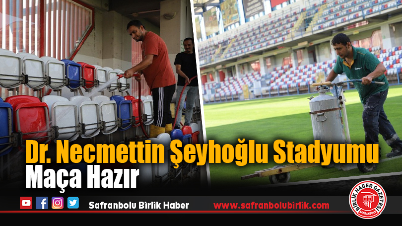 Dr. Necmettin Şeyhoğlu Stadyumu, Hafta Sonu Karşılaşmasına Hazırlanıyor