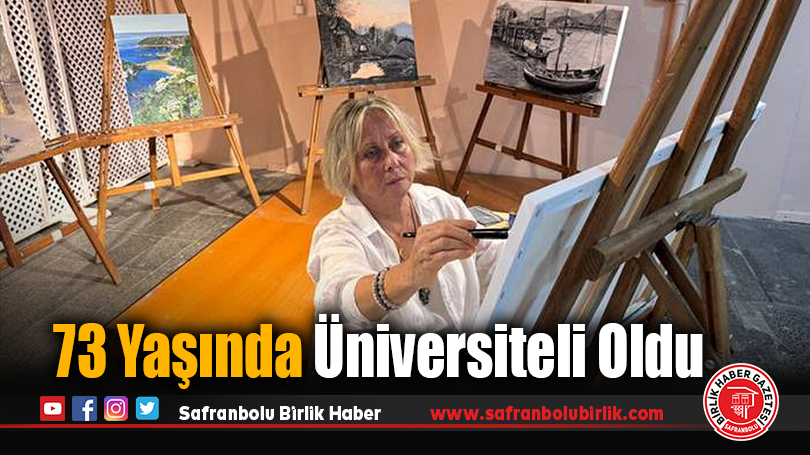 73 Yaşında Üniversiteli Oldu: “Öğrenmenin Yaşı Yok”