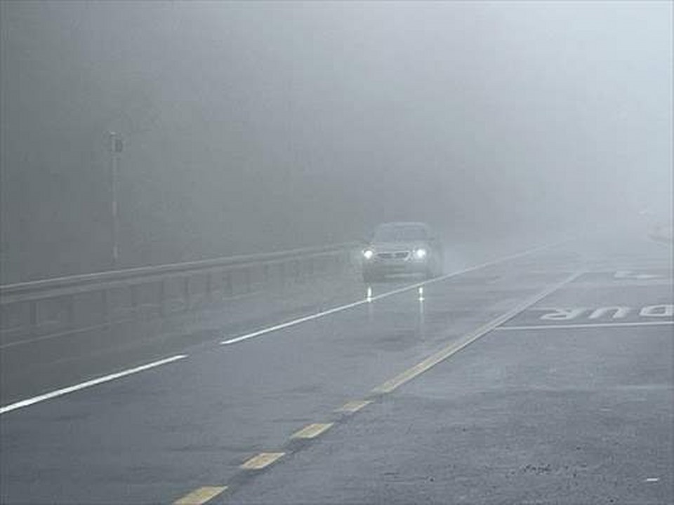 Bolu Dağı’nda sağanak ve sis etkili oluyor