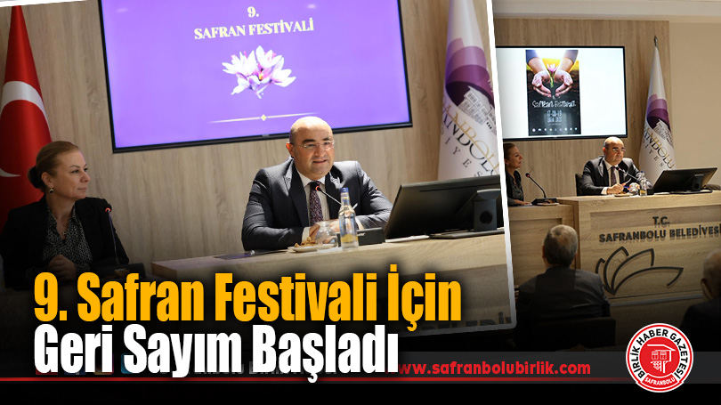 9. Safran Festivali İçin Geri Sayım Başladı