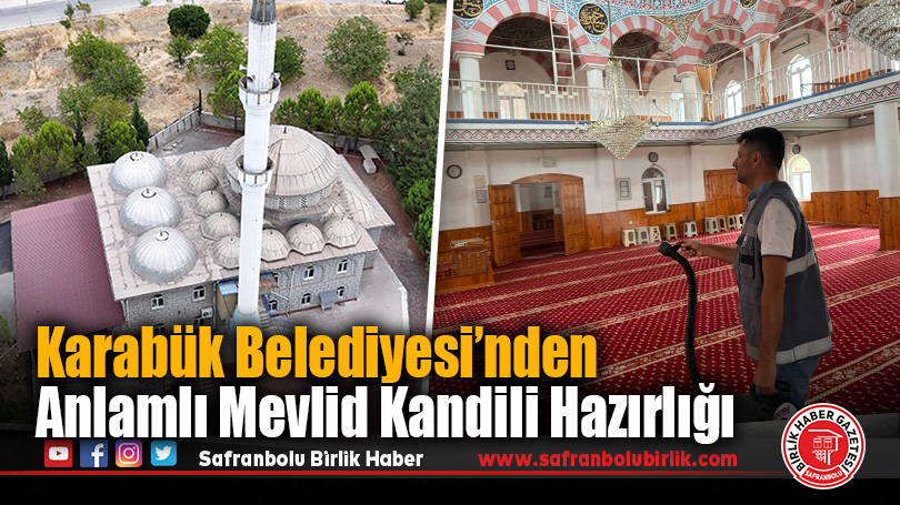 Karabük’te Cami ve Mescitler Gül Kokularıyla Hazırlandı
