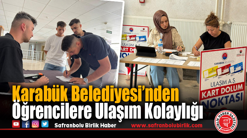 Karabük Belediyesi’nden Öğrencilere Ulaşım Kolaylığı