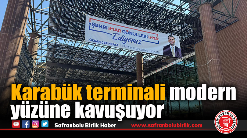 Karabük Şehirlerarası Otobüs Terminali Yenileniyor