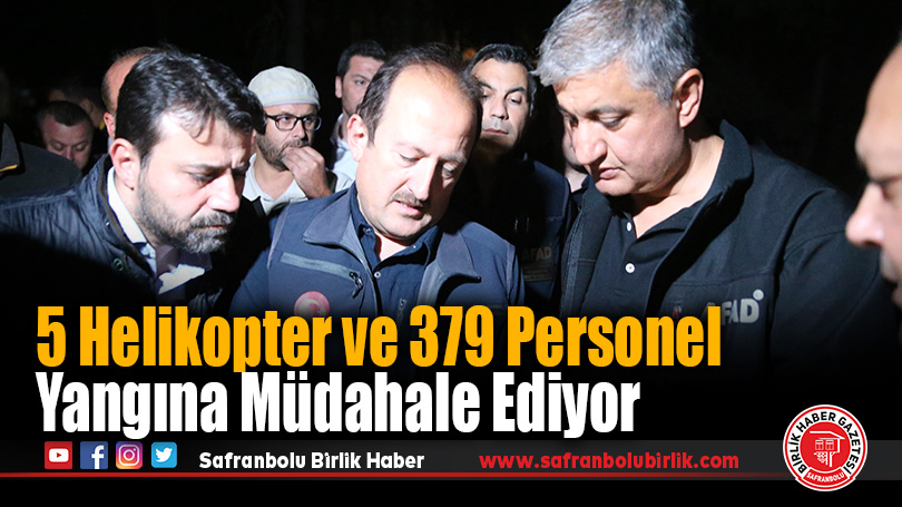 Karabük’te Orman Yangınına Havadan ve Karadan Müdahale Sürüyor