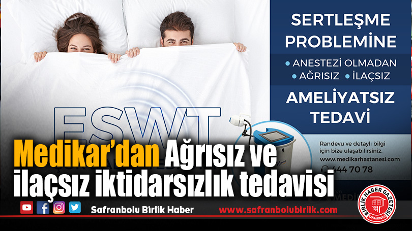 İktidarsızlık Sorununa Şok Dalga Tedavisiyle Çözüm