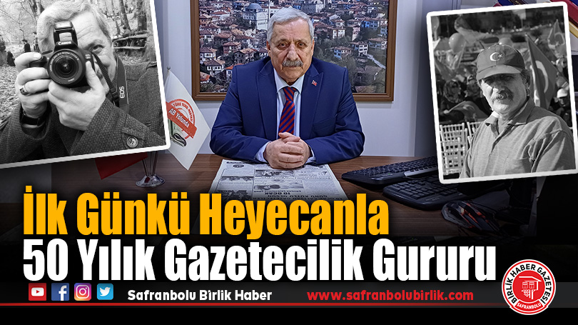Karabük’ün Duayen Gazetecisi Mustafa Özyurt, 50 Yılını Kutladı