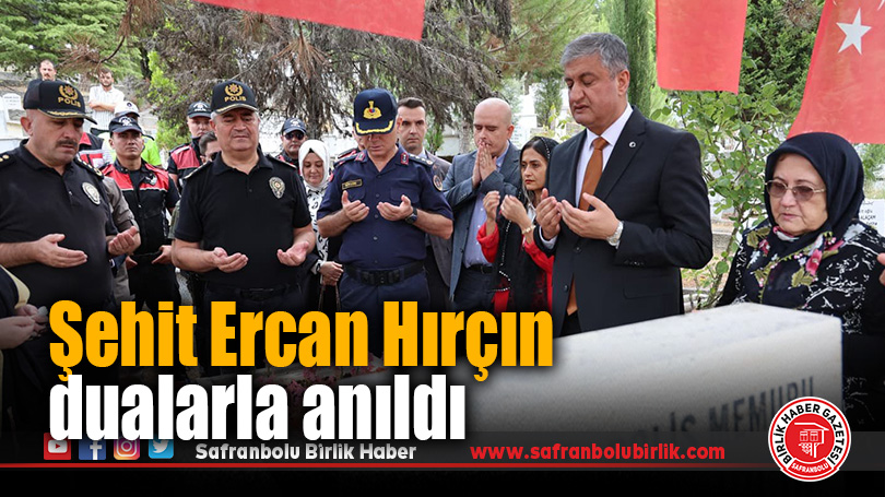 Şehit Polis Memuru Ercan Hırçın Dualarla Anıldı