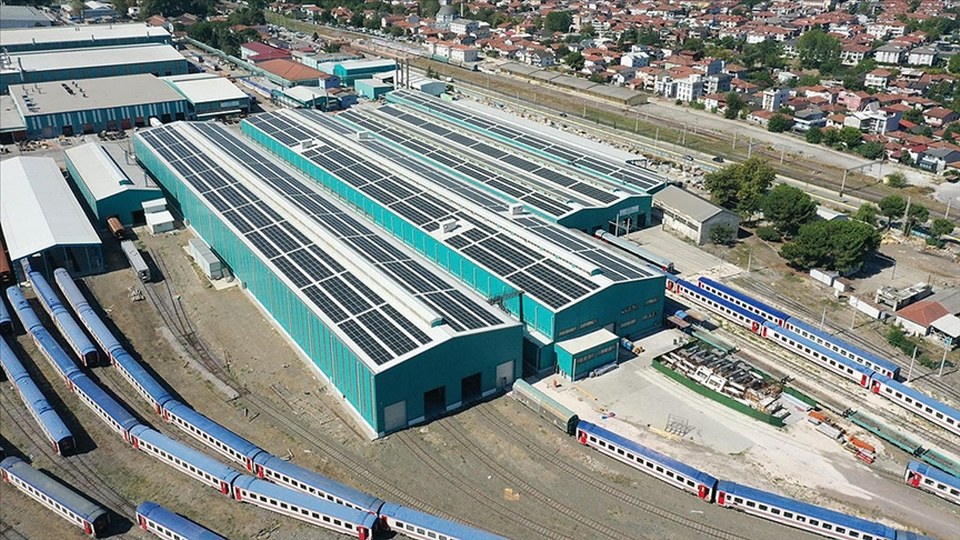 Milli Hızlı Tren güneş enerjisiyle üretiliyor