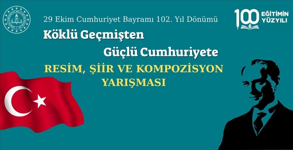 MEB, “Köklü Geçmişten Güçlü Cumhuriyete” konulu yarışmalar düzenleyecek