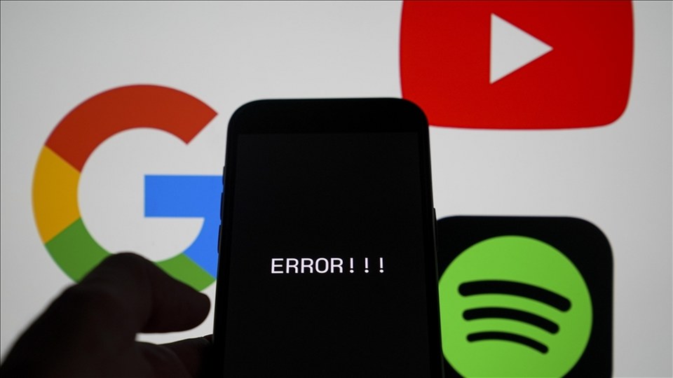 Google servislerine erişim sorunu yaşanıyor