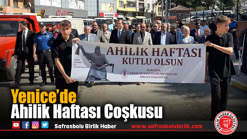 Yenice’de Ahilik Haftası Coşkusu