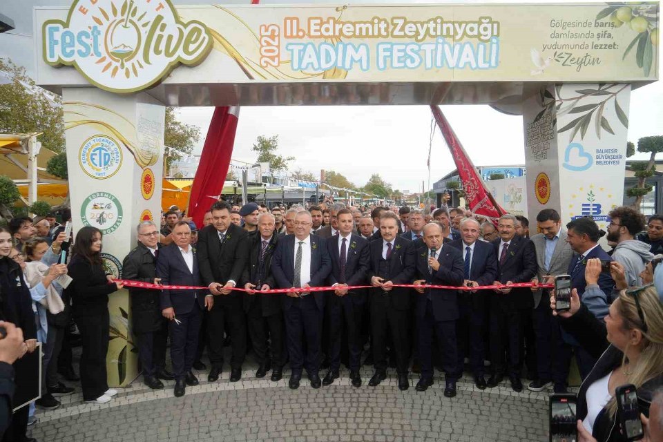 Edremit’te 2. Zeytinyağı Tadım Festivali FestOlive başladı
