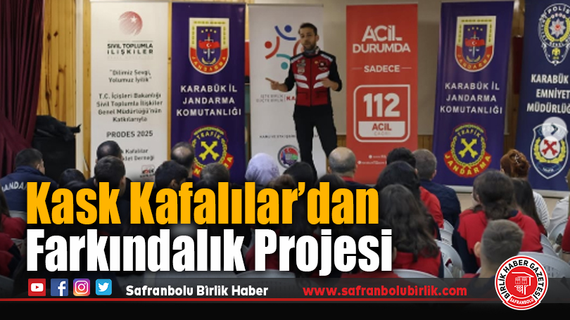 Karabük’te Öğrencilere Trafik Bilinci Eğitimi