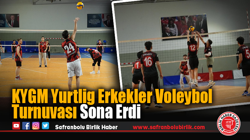 KYGM Yurtlig Erkekler Voleybol Turnuvası Sona Erdi