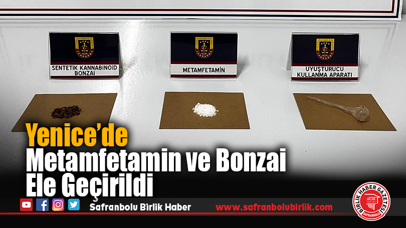 Yenice’de Jandarma’dan Uyuşturucu Operasyonu