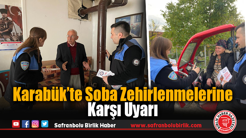 Karabük Emniyeti’nden Karbonmonoksit Uyarısı