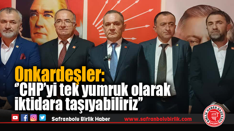 Cumhur Onkardeşler’den Birlik ve Beraberlik Mesajı