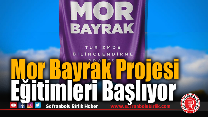 Mor Bayrak Projesi Eğitimleri Başlıyor