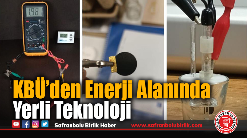 KBÜ’den enerji alanında yerli teknoloji