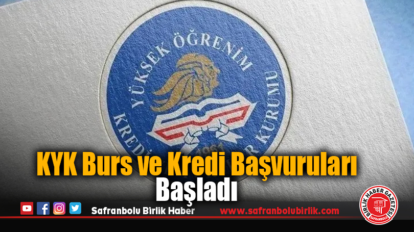KYK Burs ve Kredi Başvuruları Başladı