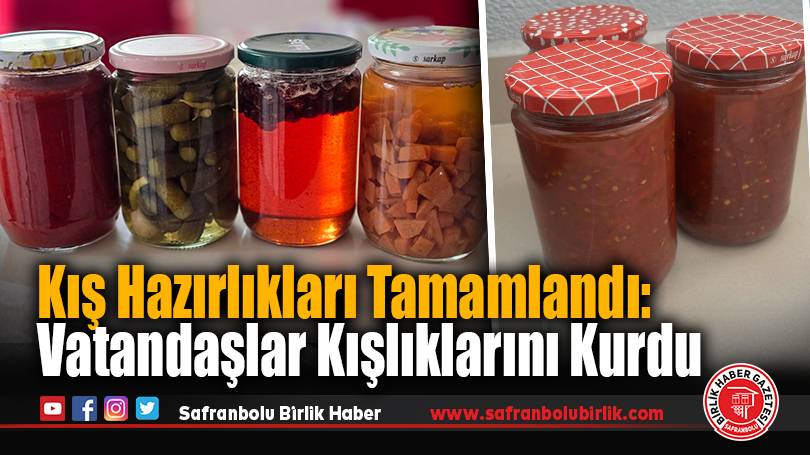 Kış Hazırlıkları Tamamlandı: Vatandaşlar Kışlıklarını Kurdu