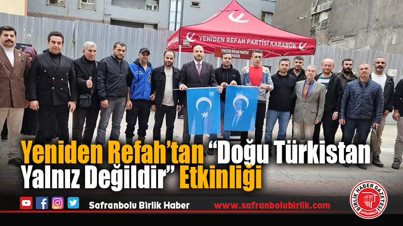 Yeniden Refah Partisi Karabük Merkez İlçe Teşkilatı’ndan Anlamlı Farkındalık Etkinliği