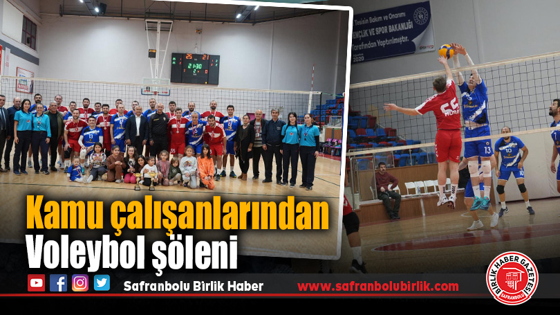 Kamu Spor Oyunları’nda Voleybol Heyecanı Sona Erdi
