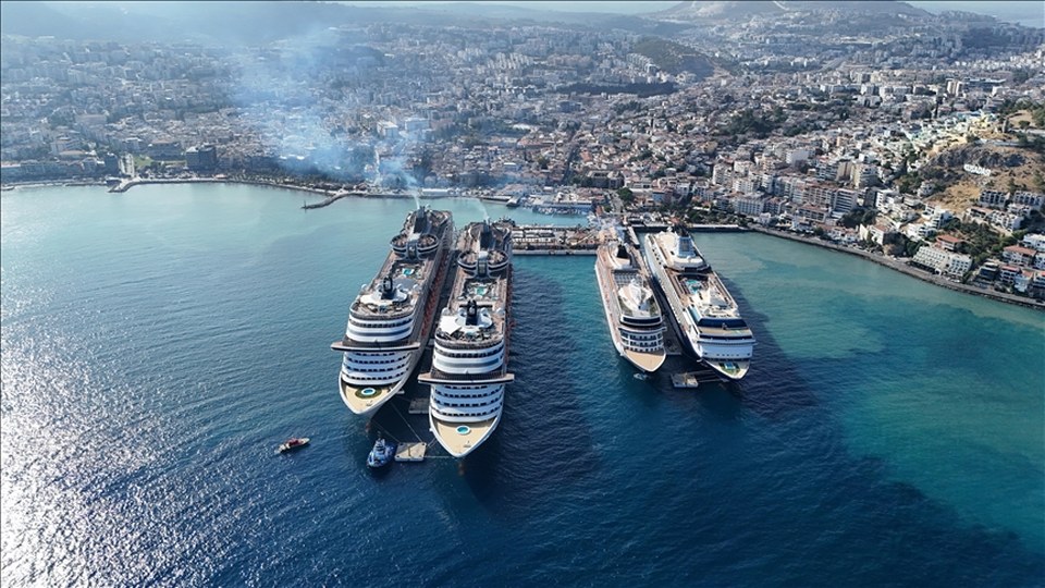 İstanbul’da kruvaziyer limanlarında 8 ayda 410 binden fazla yolcu ağırlandı