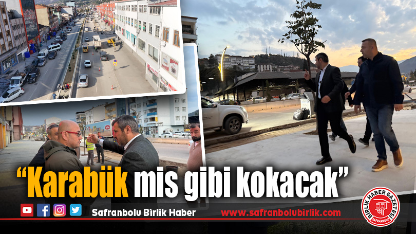 Başkan Çetinkaya Zonguldak Caddesi’nde İncelemelerde Bulundu