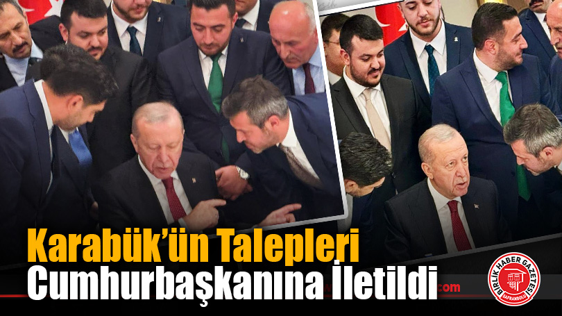 Başkan Çetinkaya, Cumhurbaşkanı Erdoğan ile Görüştü