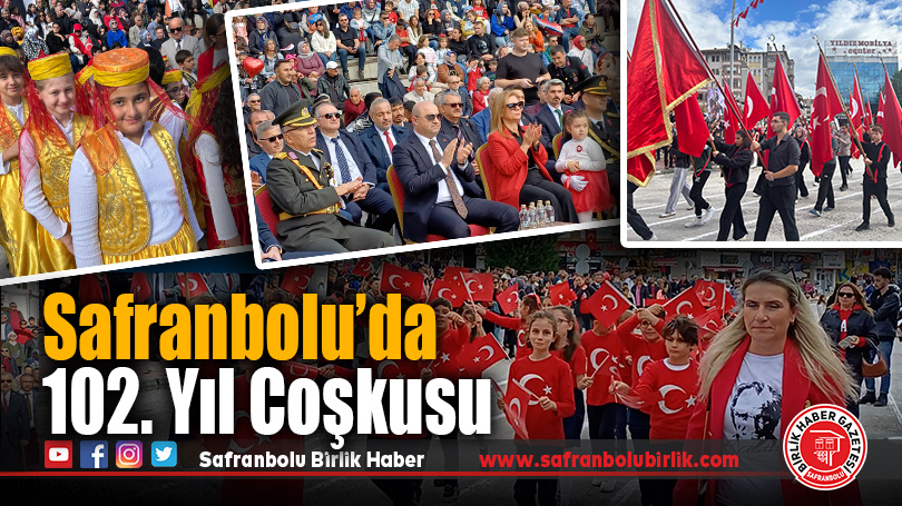 Safranbolu’da Cumhuriyet’in 102. Yılı Coşkuyla Kutlandı