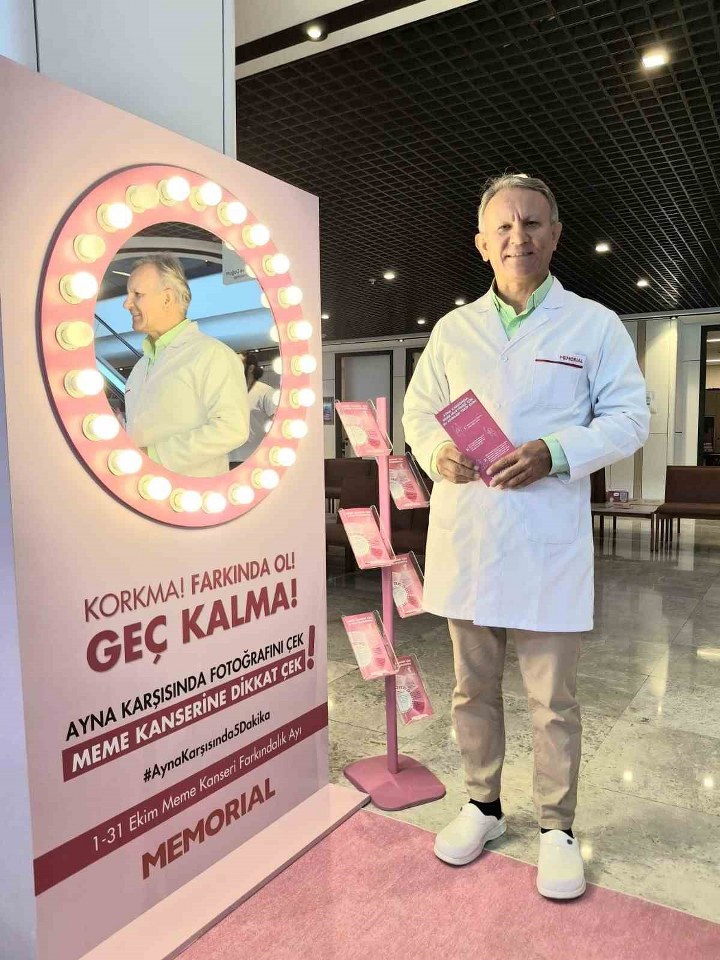Memorial Bodrum Hastanesi’nde Meme Kanseri farkındalığına destek: “Pembe Ayna”