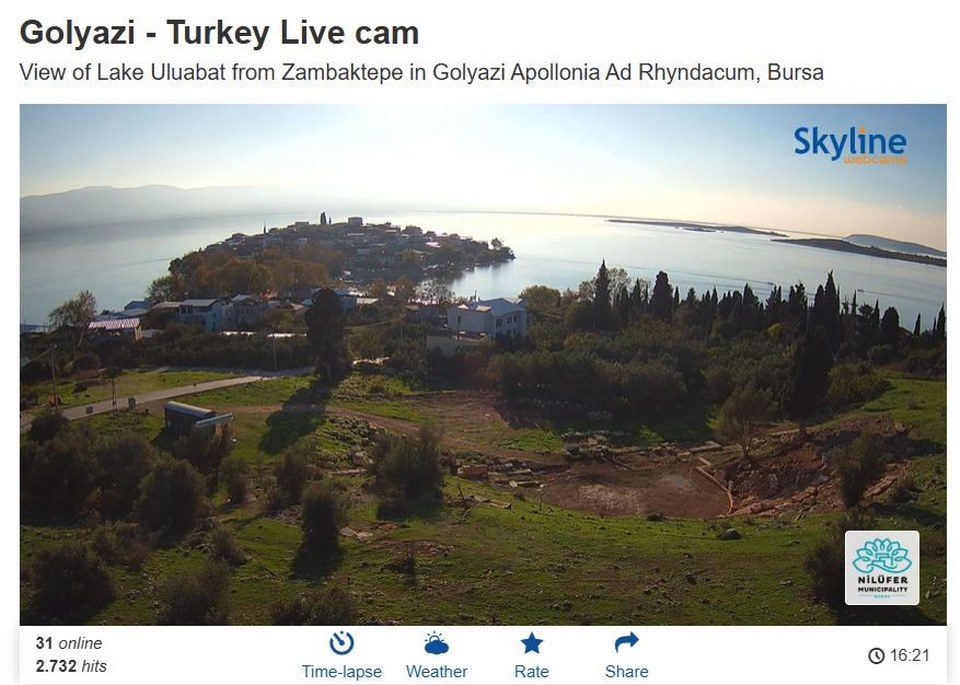 Gölyazı dünyanın “dijital billboard”unda