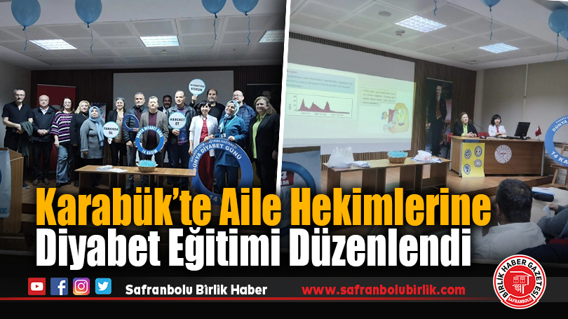 Karabük’te Aile Hekimlerine Diyabet Eğitimi Düzenlendi