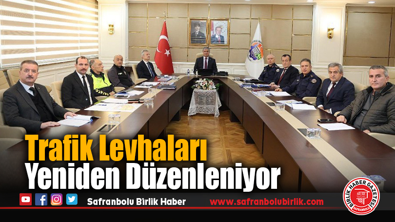 Trafik Levhaları Yeniden Düzenleniyor