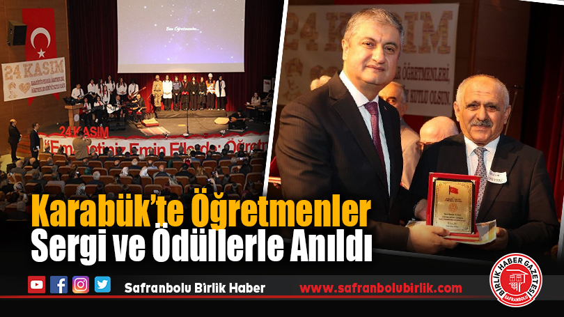 Karabük’te Öğretmenler Sergi ve Ödüllerle Anıldı