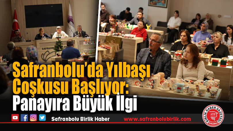 Safranbolu’da Yılbaşı Coşkusu Başlıyor: Panayıra Büyük İlgi