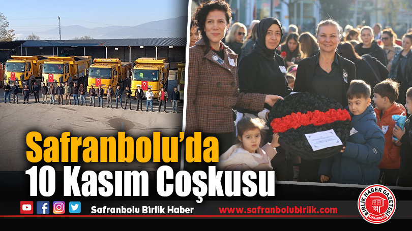 Safranbolu’da 10 Kasım Coşkusu