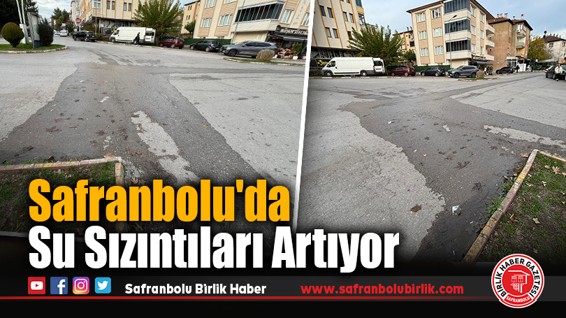 Safranbolu’da Buzlanma ve Su İsrafı Uyarısı