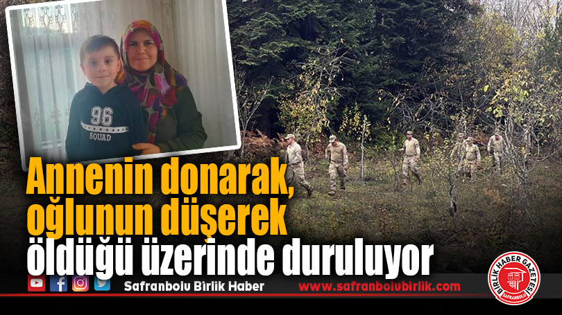 Annenin donarak, oğlunun düşerek öldüğü üzerinde duruluyor