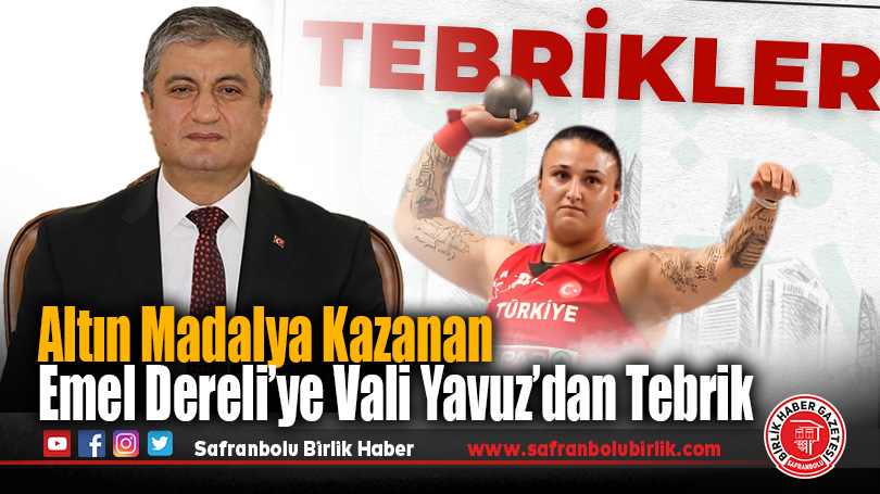 Karabük’lü Emel Dereli Altın Madalya ile Gururlandırdı