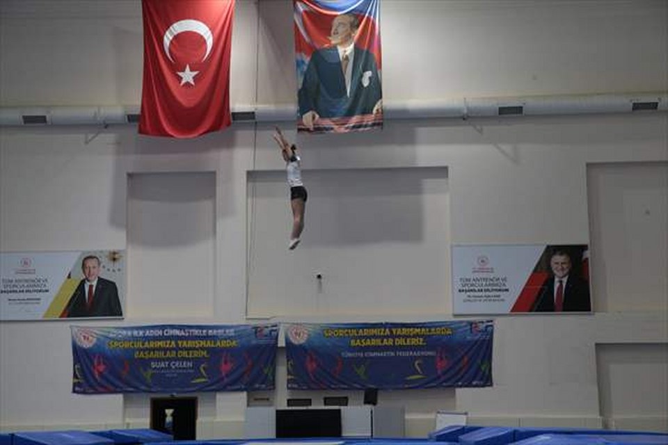 Cimnastikte “ilki” başaran genç milli sporcu hedef büyüttü