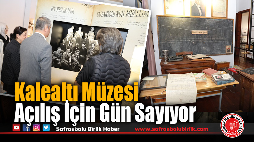 Kalealtı Müzesi Açılış İçin Gün Sayıyor