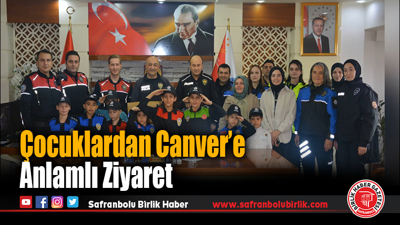 Çocuklardan Canver’e Anlamlı Ziyaret