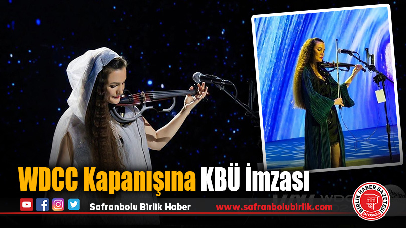 KBÜ’lü Akademisyen Tuğçe Renda, WDCC Kapanış Sahnesinde “Renda Project” ile Büyük İlgi Topladı